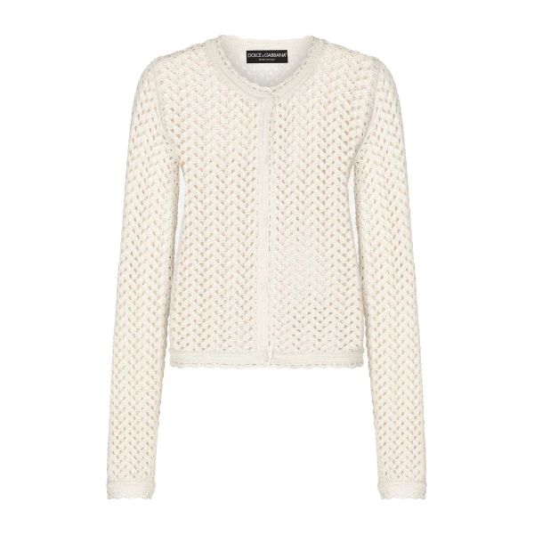 Short crochet jacket