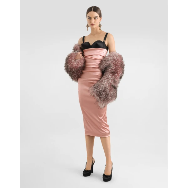 Dolce & Gabbana Short faux fur jacket, view 2