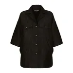Dolce & Gabbana Short floral jacquard cape