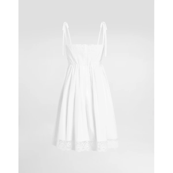 Dolce & Gabbana Short poplin dress, view 2