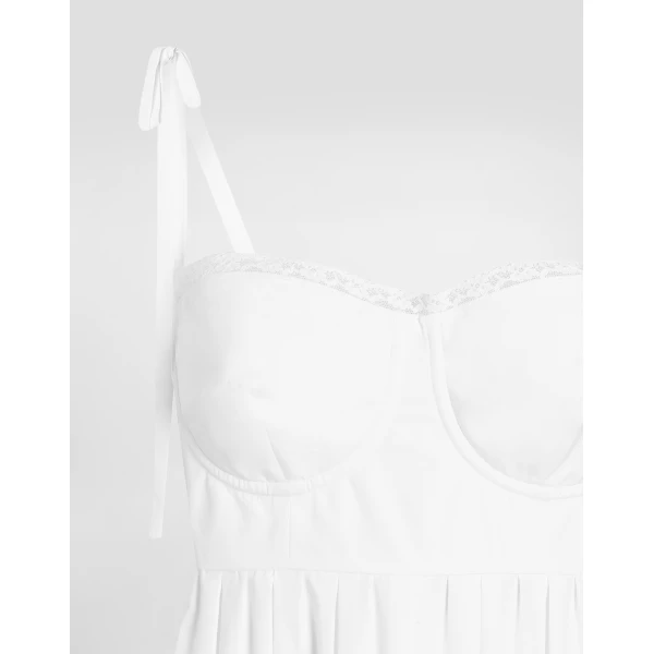 Dolce & Gabbana Short poplin dress, view 3