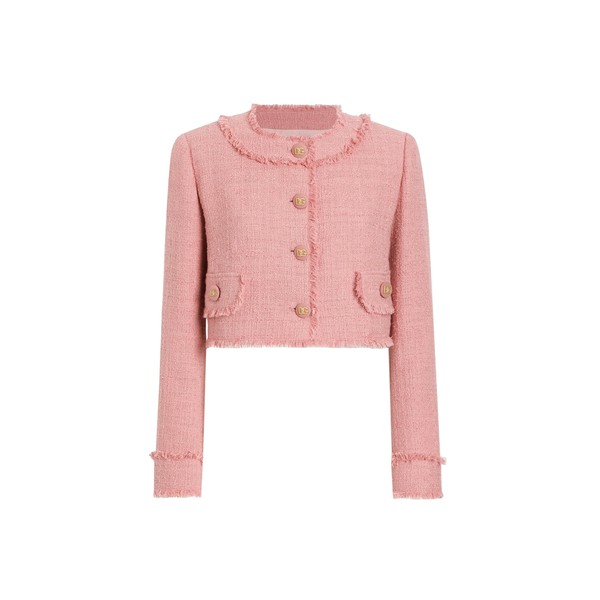 Dolce & Gabbana Short raschel tweed jacket