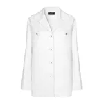 Dolce & Gabbana Short single-breasted brocade coat
