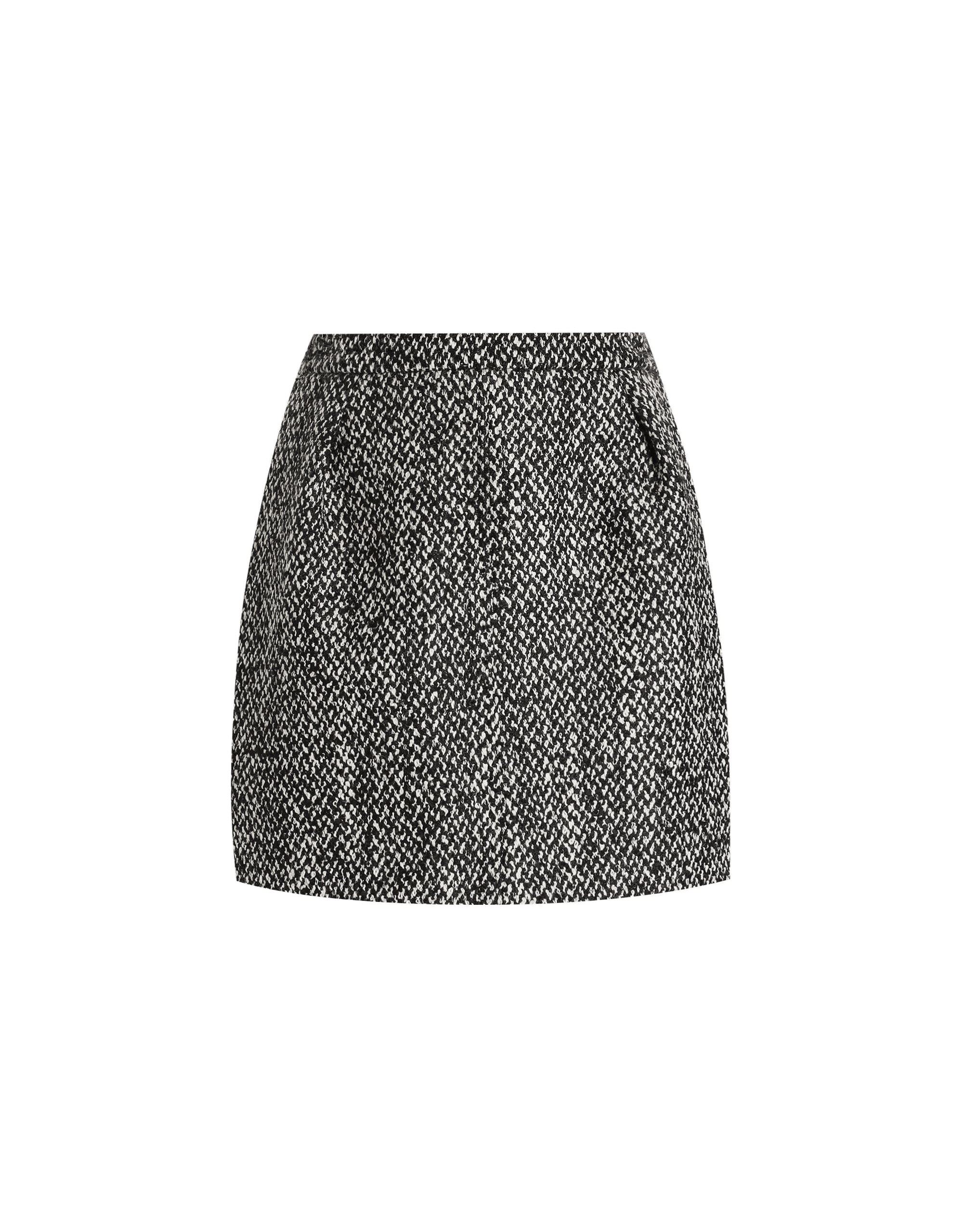 Dolce & Gabbana Short skirt in double wool blend