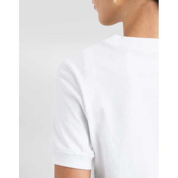Dolce & Gabbana Short-sleeved cotton t-shirt Top, view 5