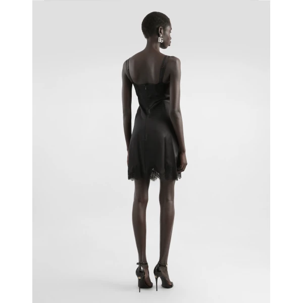 Dolce & Gabbana Short slip dress with Dolce&Gabbana tag, view 3