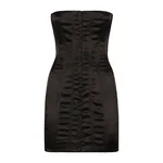 Dolce & Gabbana Short strapless satin dress