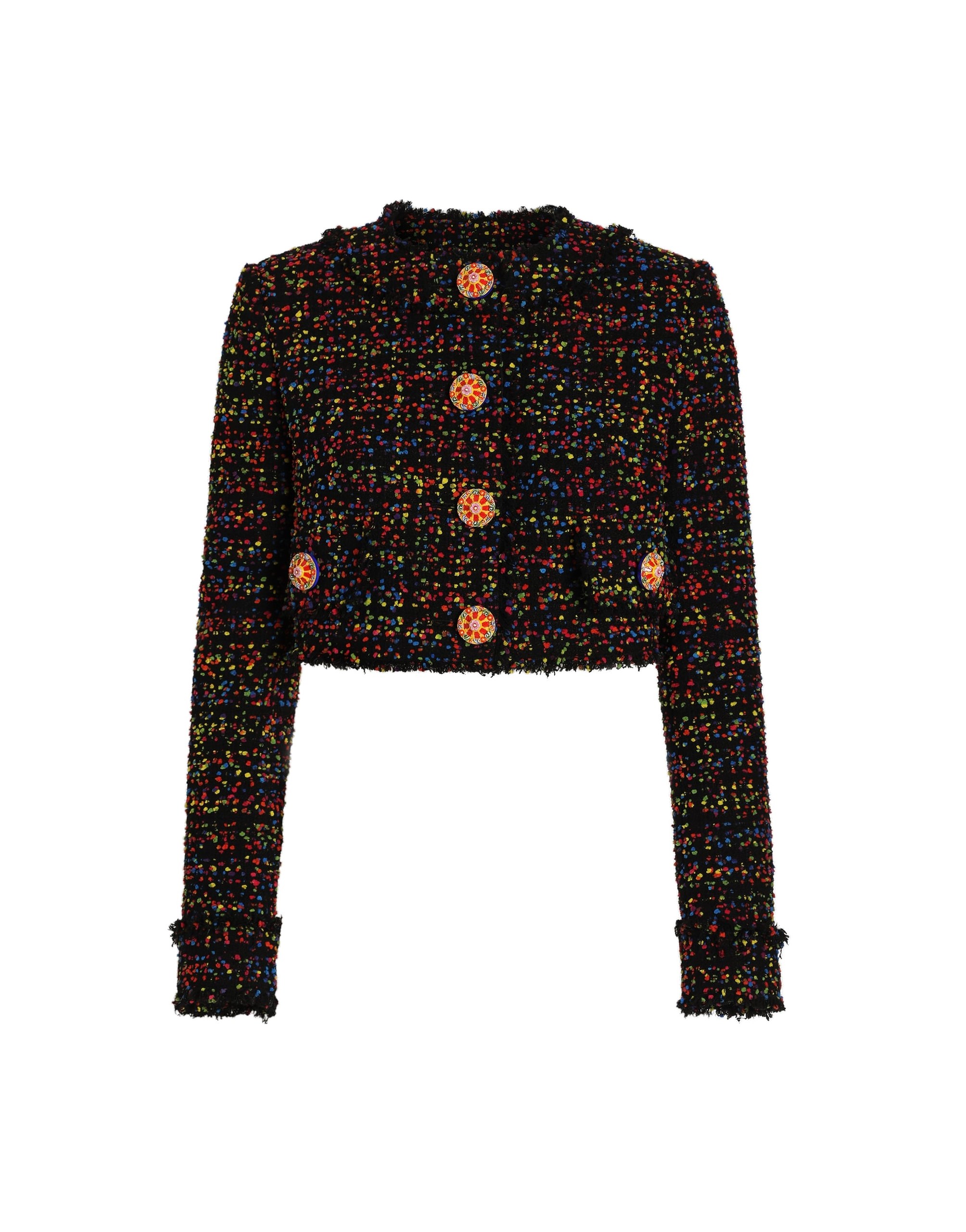 Dolce & Gabbana Short tweed jacket