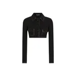 Dolce & Gabbana Short wool crepe jacket