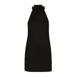 Dolce & Gabbana Short woolen dress with rear neckline