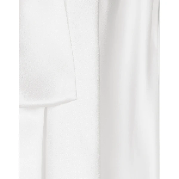 Dolce & Gabbana Silk blouse with pussy-bow, view 5