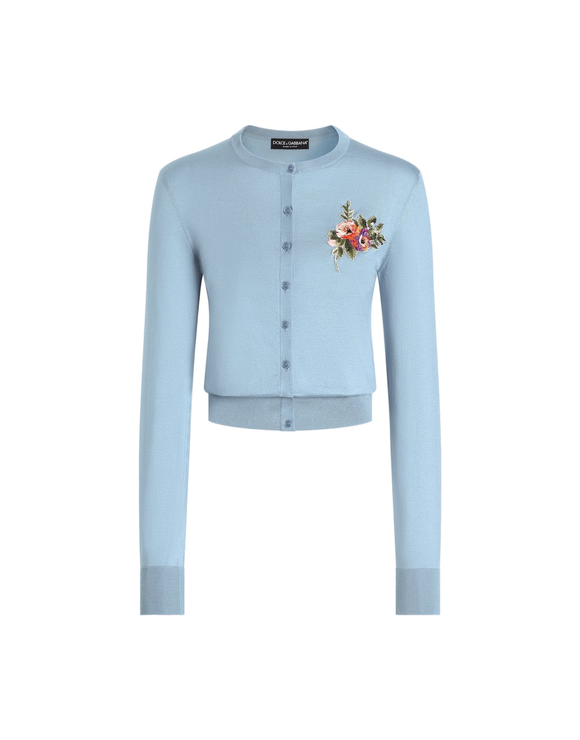 Dolce & Gabbana Silk cardigan with buttons