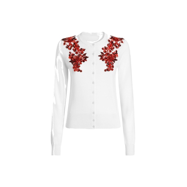 Dolce & Gabbana Silk cardigan with embroidery