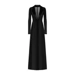 Dolce & Gabbana Silk chiffon duster coat