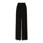 Dolce & Gabbana Silk chiffon wide-leg pants
