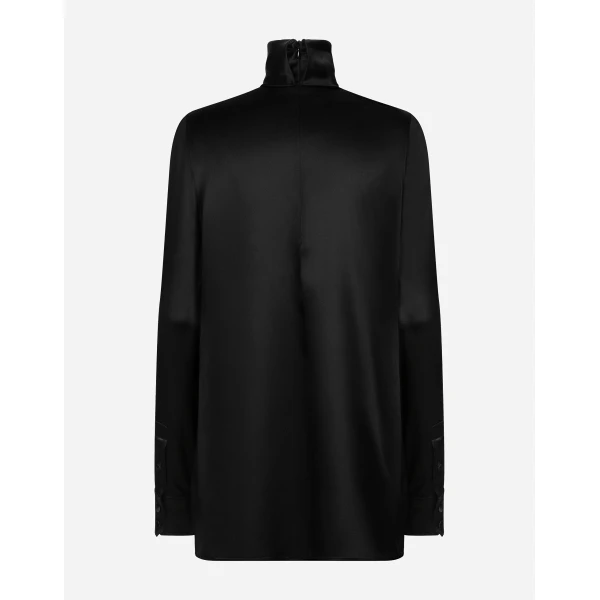 Dolce & Gabbana Silk satin blouse, view 2