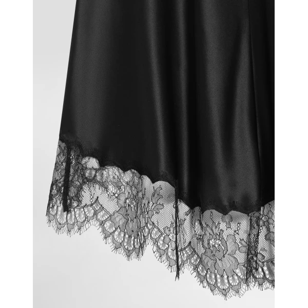 Dolce & Gabbana Silk satin skirt, view 3