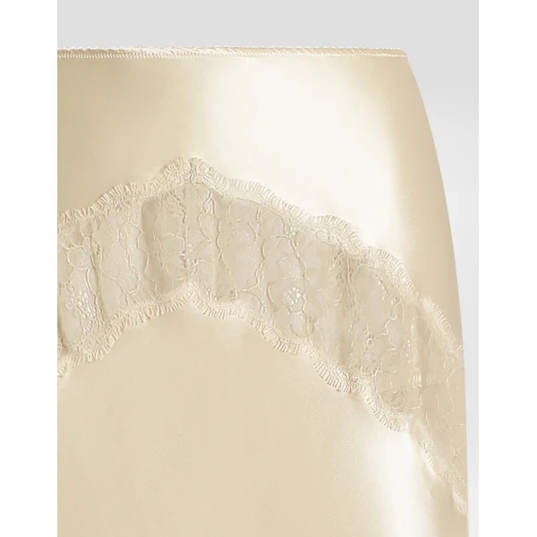 Dolce & Gabbana Silk satin skirt, view 3
