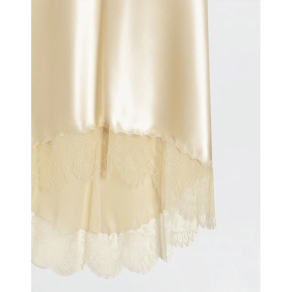 Dolce & Gabbana Silk satin skirt, view 4