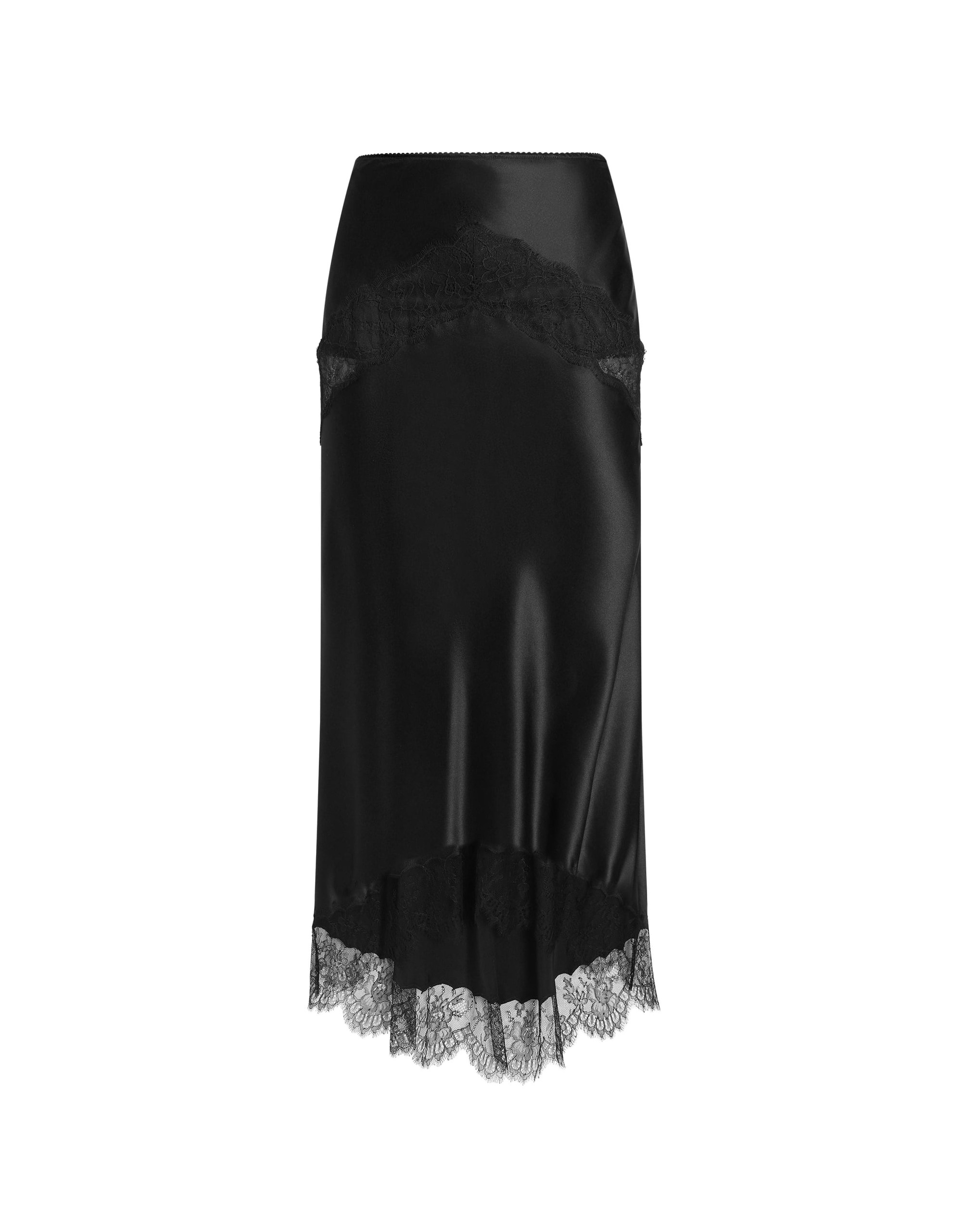 Dolce & Gabbana Silk satin skirt