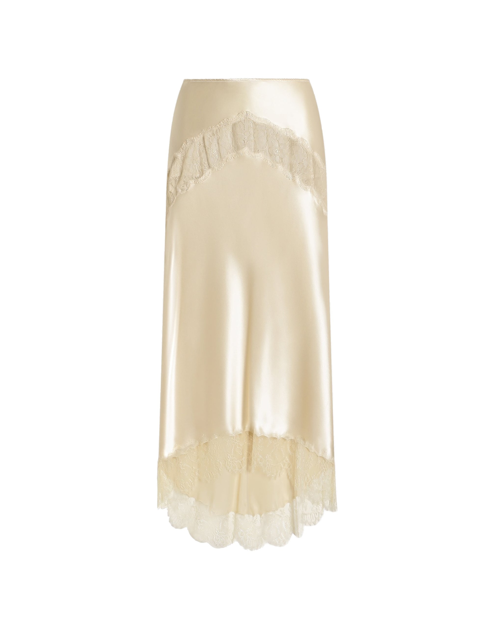 Dolce & Gabbana Silk satin skirt