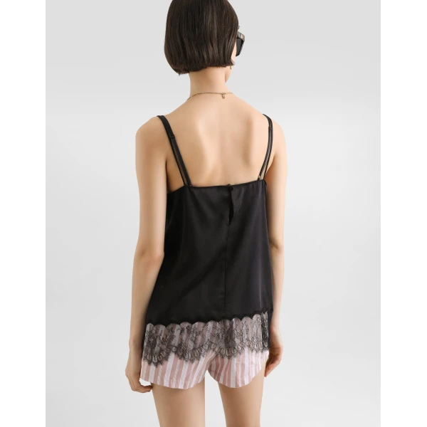 Dolce & Gabbana Silk satin top, view 6