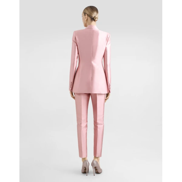 Dolce & Gabbana Silk shantung single-breasted jacket, view 5