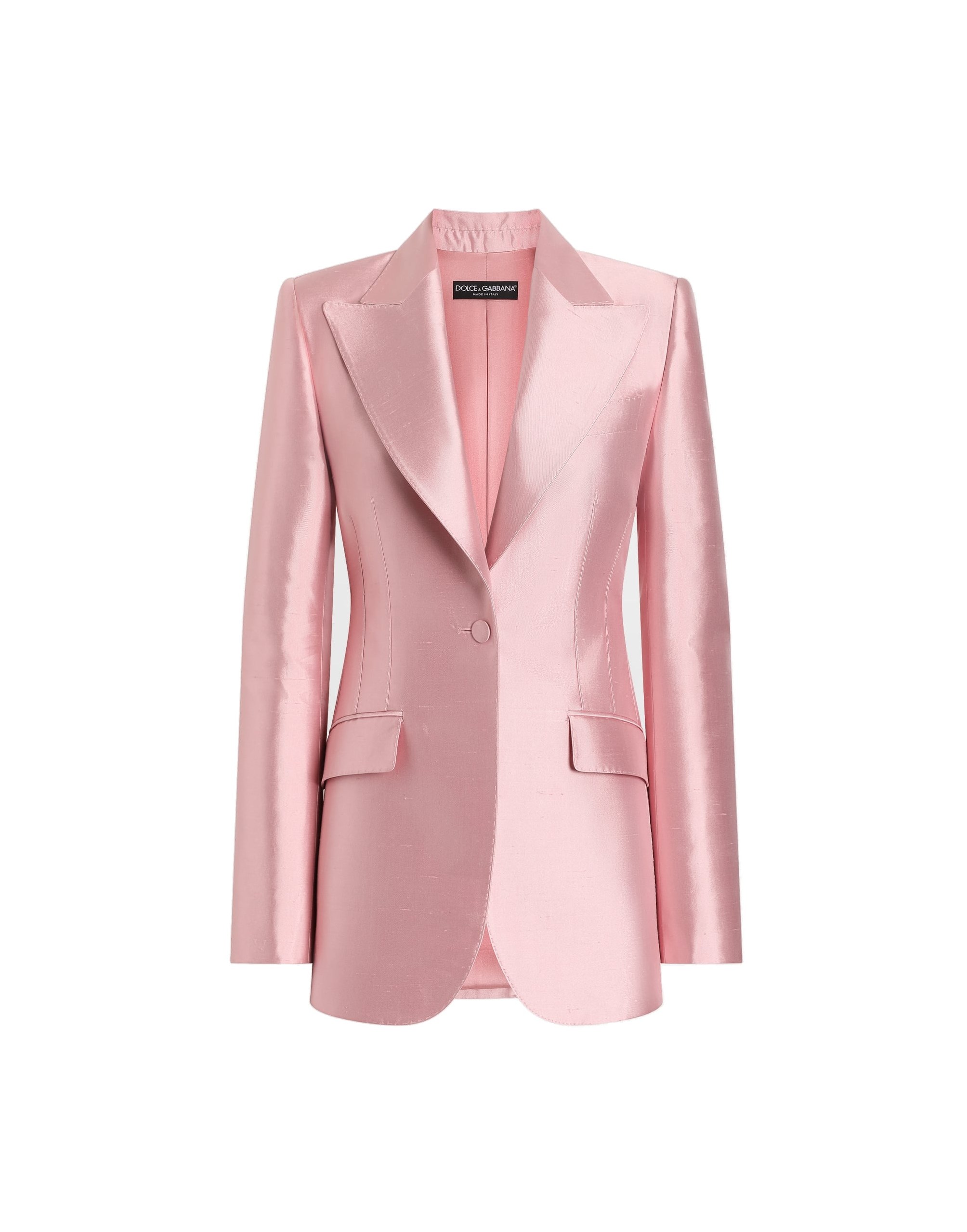 Dolce & Gabbana Silk shantung single-breasted jacket