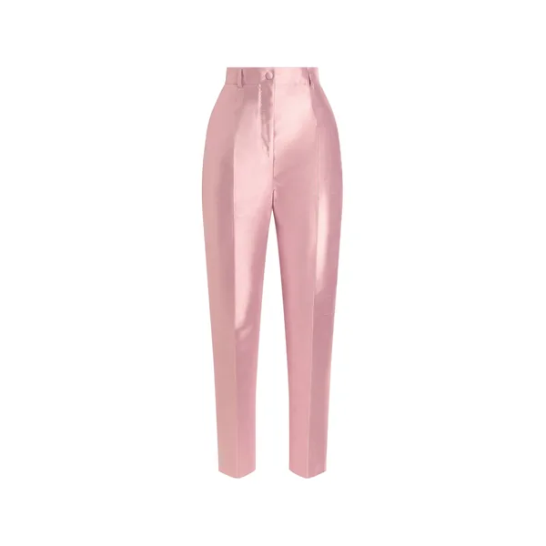 Dolce & Gabbana Silk shantung trousers