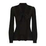 Dolce & Gabbana Silk shirt with lace inlay