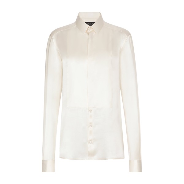 Dolce & Gabbana Silk shirt with shirt front