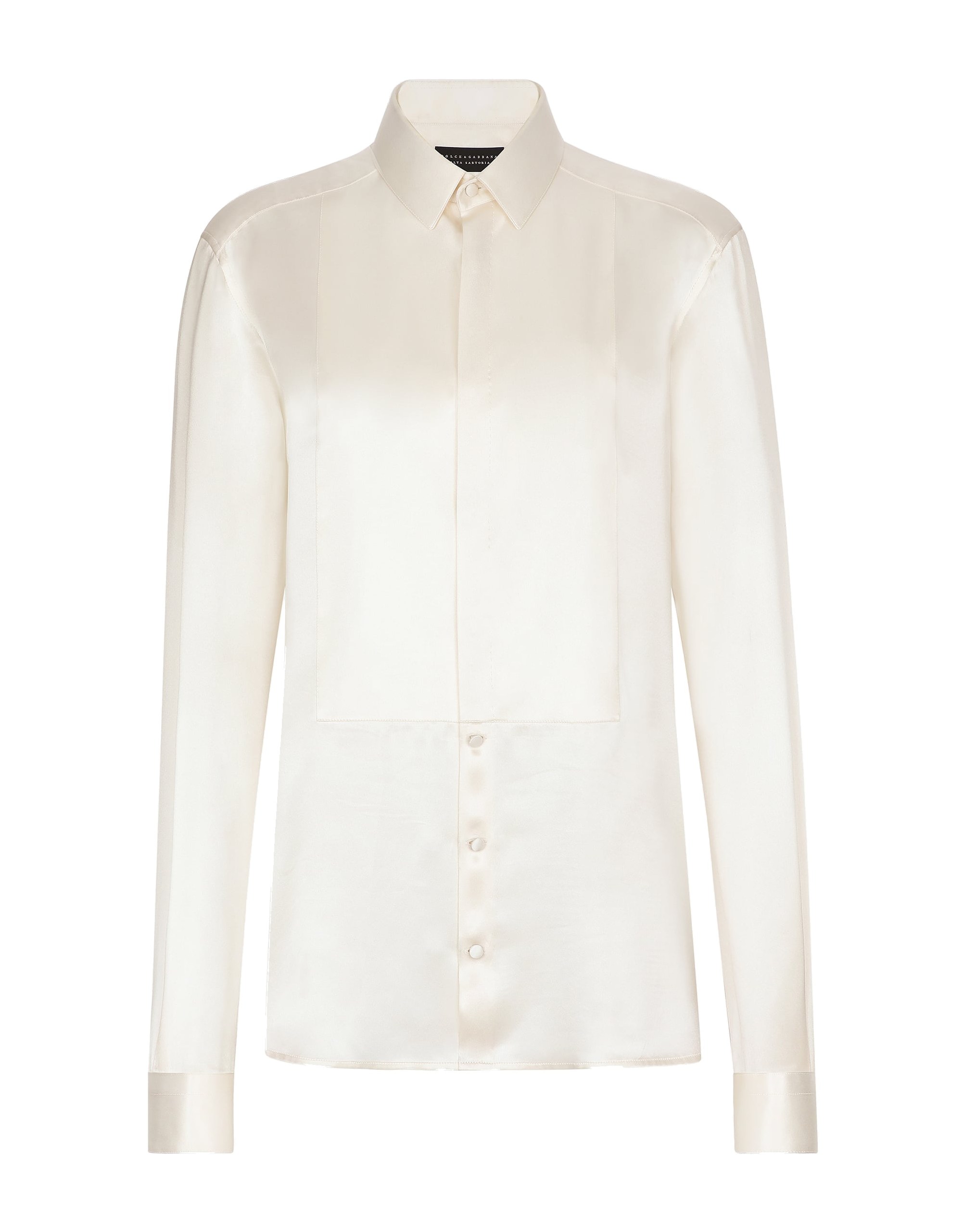 Dolce & Gabbana Silk shirt with shirt front