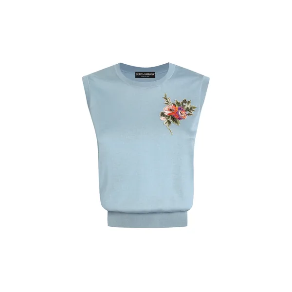 Dolce & Gabbana Silk tank top