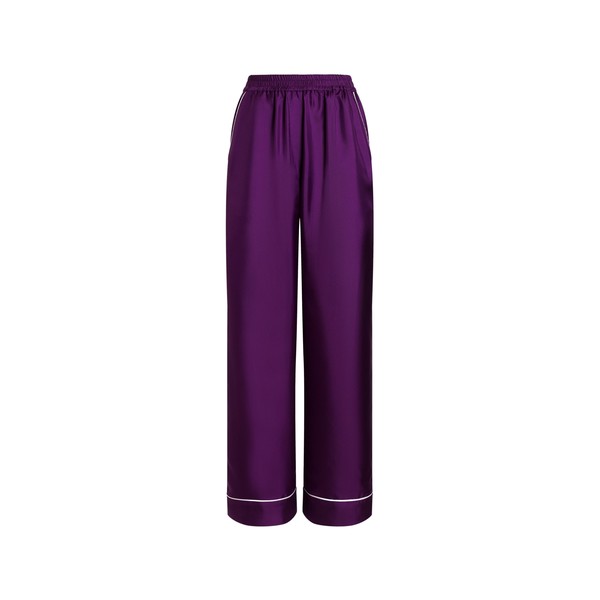 Dolce & Gabbana Silk twill vanity pants