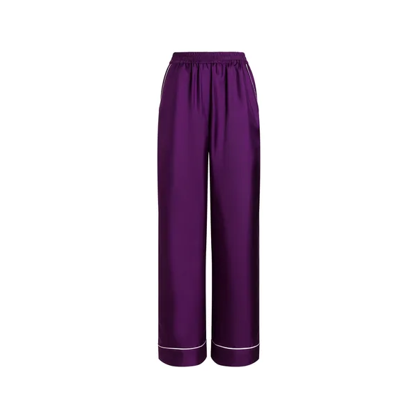 Dolce & Gabbana Silk twill vanity pants