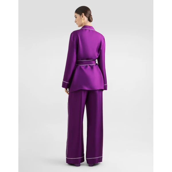 Dolce & Gabbana Silk twill vanity shirt, view 3