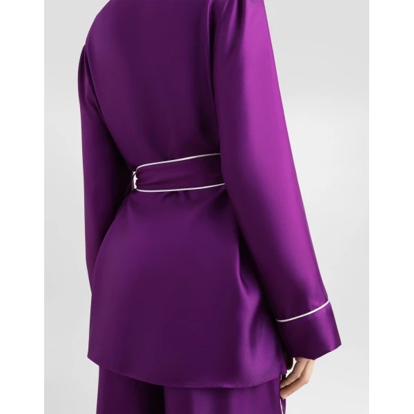 Dolce & Gabbana Silk twill vanity shirt, view 5