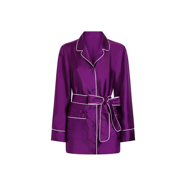 Dolce & Gabbana Silk twill vanity shirt