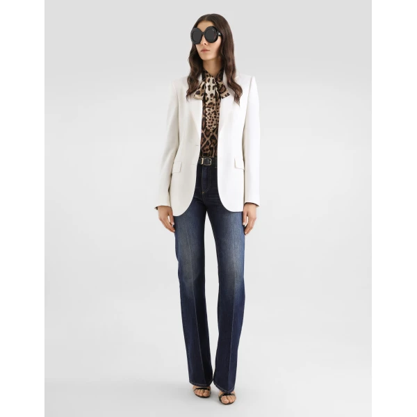 Dolce & Gabbana Single-breasted cashmere jacket, view 2
