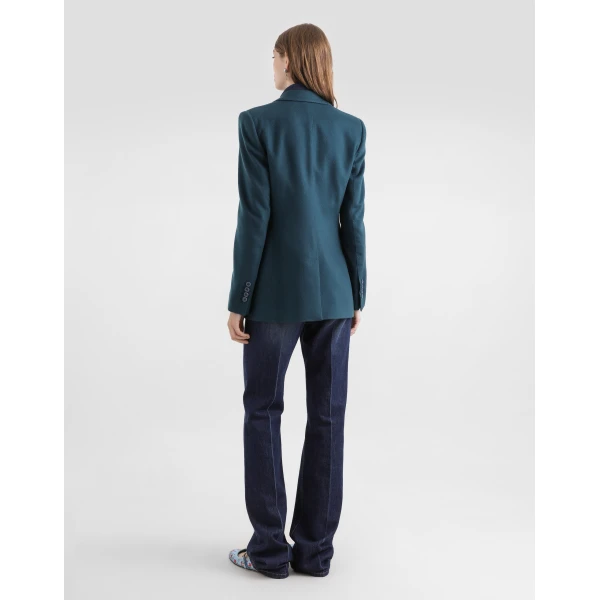 Dolce & Gabbana Single-breasted cashmere jacket, view 3