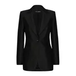 Dolce & Gabbana Single-breasted floral brocade Turlington jacket