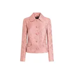 Dolce & Gabbana Single-breasted floral quilted jacquard Gabbana jacket
