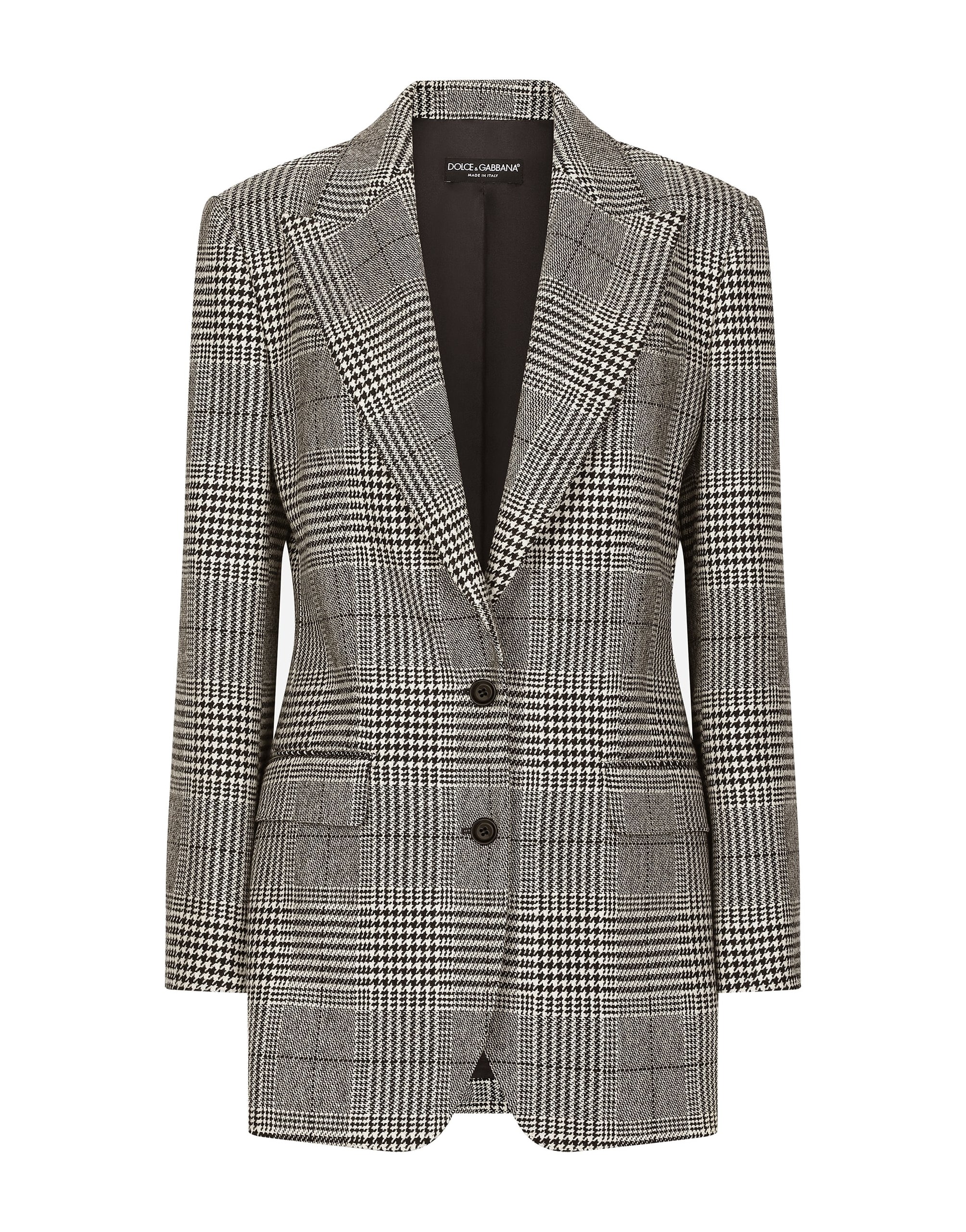 Dolce & Gabbana Single-breasted glen plaid jacket