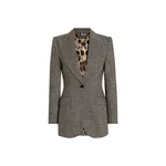 Dolce & Gabbana Single-breasted jacket in dotted wool