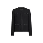 Dolce & Gabbana Single-breasted jacket in double crêpe