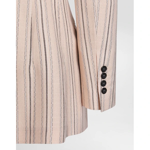Dolce & Gabbana Single-breasted jacket in regimental pinstripe, view 5