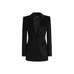 Dolce & Gabbana Single-breasted jacket in silk and Cashmere