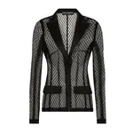 Dolce & Gabbana Single-breasted mesh Dolce tuxedo jacket