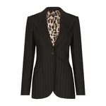 Dolce & Gabbana Single-breasted pinstripe wool Turlington jacket