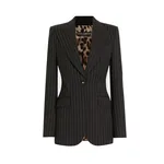 Dolce & Gabbana Single-breasted pinstripe wool jacket